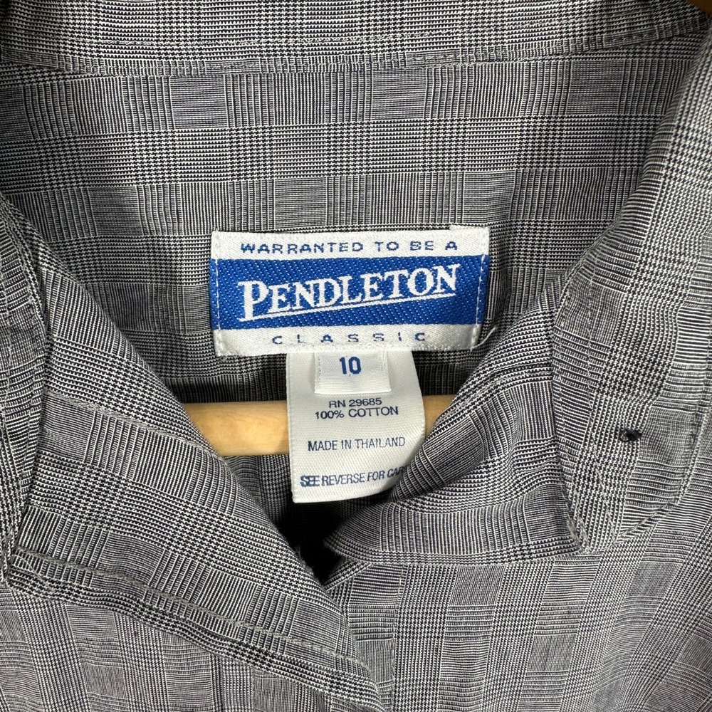 Pendleton Classic Button Down Shirt Long Sleeve C… - image 3
